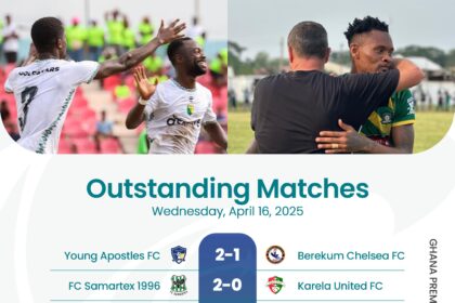 Premier League: Gold Stars back on top; Kotoko stumble in title race; Hearts, Medeama suffer defeats