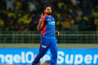 IPL 2025: Mukesh Kumar fined 10% for Code of Conduct breach against Mumbai Indians