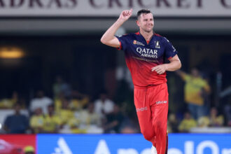IPL 2025: Josh Hazlewood rejoins RCB squad ahead of Playoffs