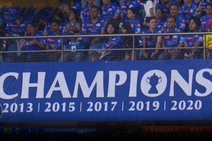 Mumbai Indians champions