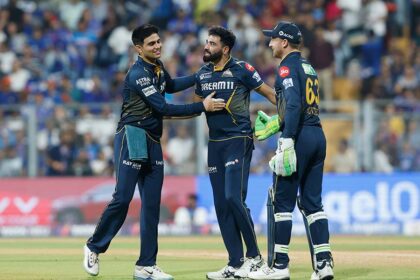 Gujrat Titan Team celebration
