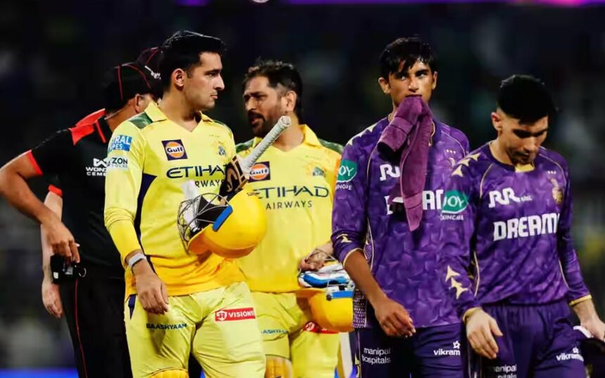 IPL 2025, Match 57: KKR vs CSK