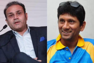 Venkatesh Prasad and Virender Sehwag