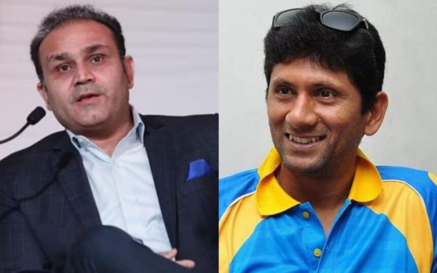 Venkatesh Prasad and Virender Sehwag
