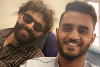 Ravindra Jadeja and Urvil Patel