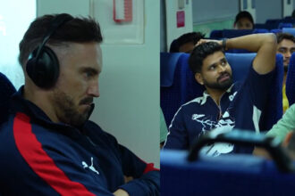 Faf du Plessis and Shreyas Iyer