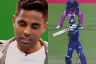 [WATCH] IPL 2025 - Suryakumar Yadav reacts to his favourite shots, video goes viral