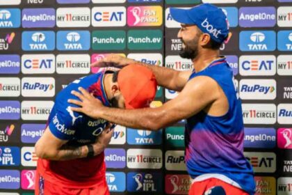 Virat Kohli and Dinesh Karthik