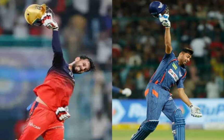 RCB takes dig at Avesh Khan after Jitesh Sharma swings helmet in extreme jubilation