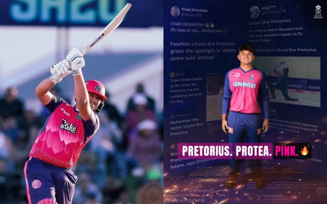 7ef2e522-8614-4935-ad02-7b1c7f054ce0-1 Lhuan-dre Pretorius replaces Nitish Rana (PC: Paarl Royals and RR)