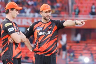 SRH coach Vettori said the conditions at Hyderabad have been more bowler-friendly this time. (BCCI)