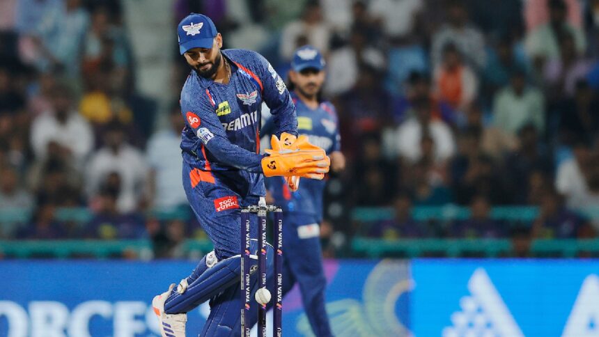 Having began his captaincy stint with a zero against his former franchise Delhi Capitals, Pant has touched two-figure score only thrice in 11 innings for LSG. (BCCI)