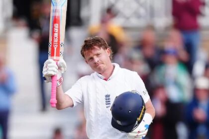 ENG vs ZIM: Ollie Pope extended Test world record with his 8th century. (AP)