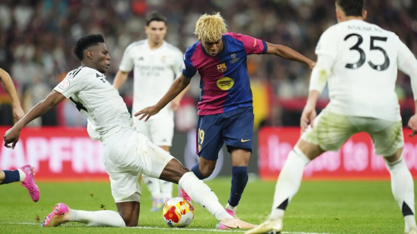 Barcelona vs Real Madrid El Clasico Live Streaming: Check all you need to know for FCB vs RMA La Liga 2024-25 match. (PHOTO: AP)