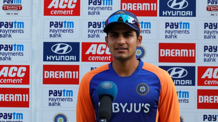 Shubman Gill Anil Kumble