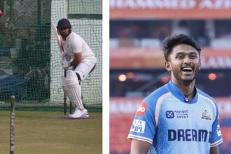 Karun Nair (LEFT) and B Sai Sudharsan have the opportunity to make a case for themselves ahead of the Indian cricket team's Test series against England. (PHOTOS: Express Photo by Lalith Kalidas, Sportzpics)
