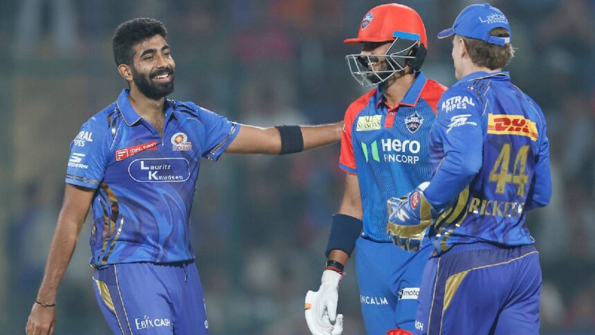 Mumbai Indians vs Delhi Capitals Playing 11 IPL
