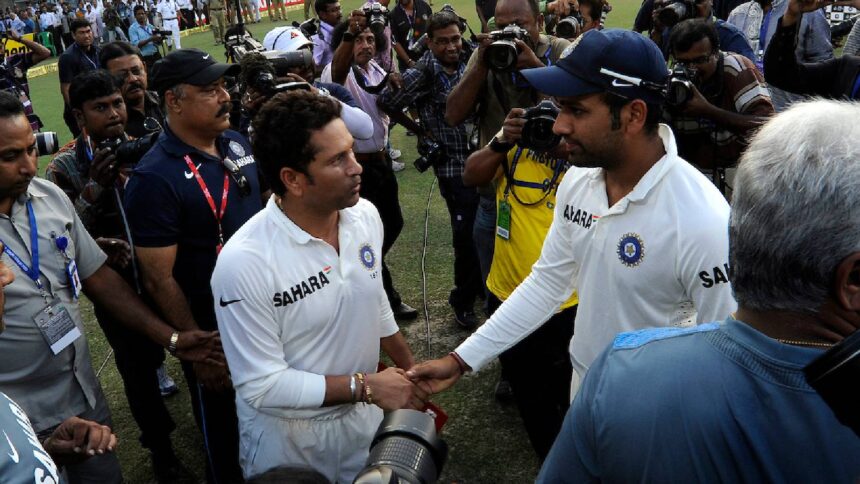 Sachin Tendulkar Rohit Sharma India