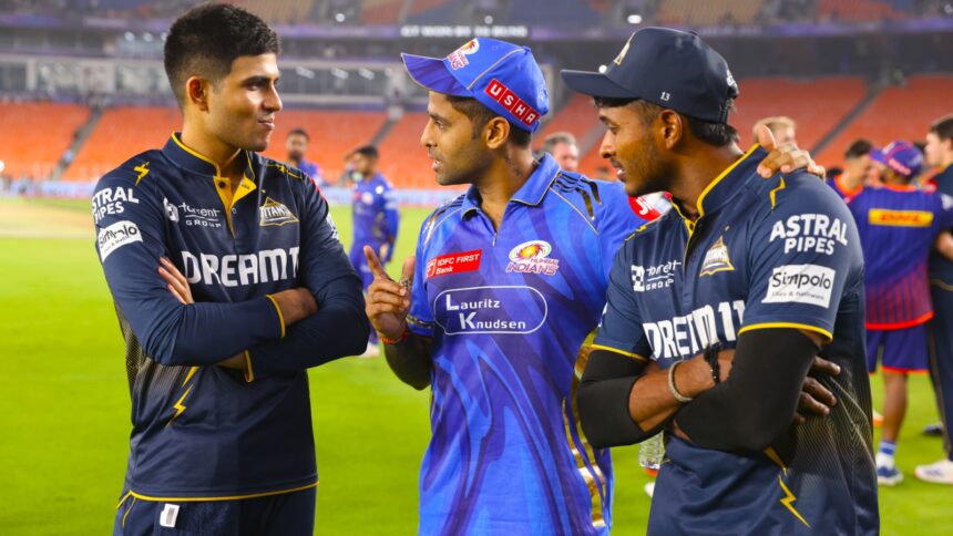 IPL 2025, MI vs GT Live Cricket Streaming: Coming into this game, both teams have 14 points. (PHOTO: Sportszpics)