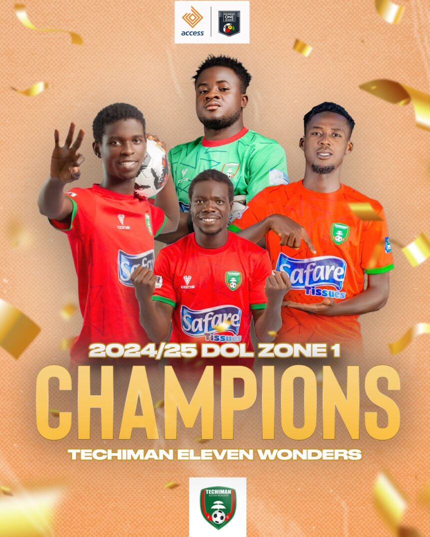 Techiman Eleven Wonders secure dramatic win over Real Tamale United to seal Premier League return