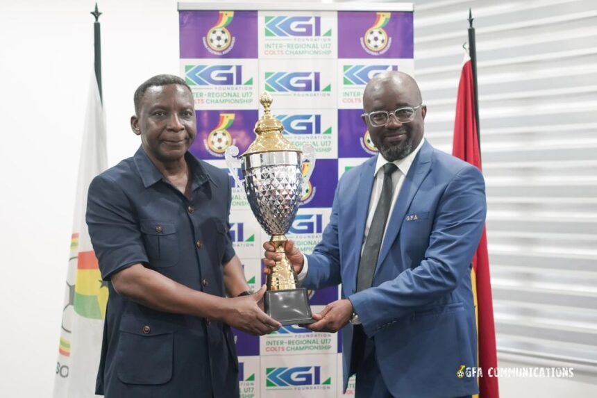 Power to the Youth: GFA presents medals, plagues and trophies to RFAs to support Colts football 