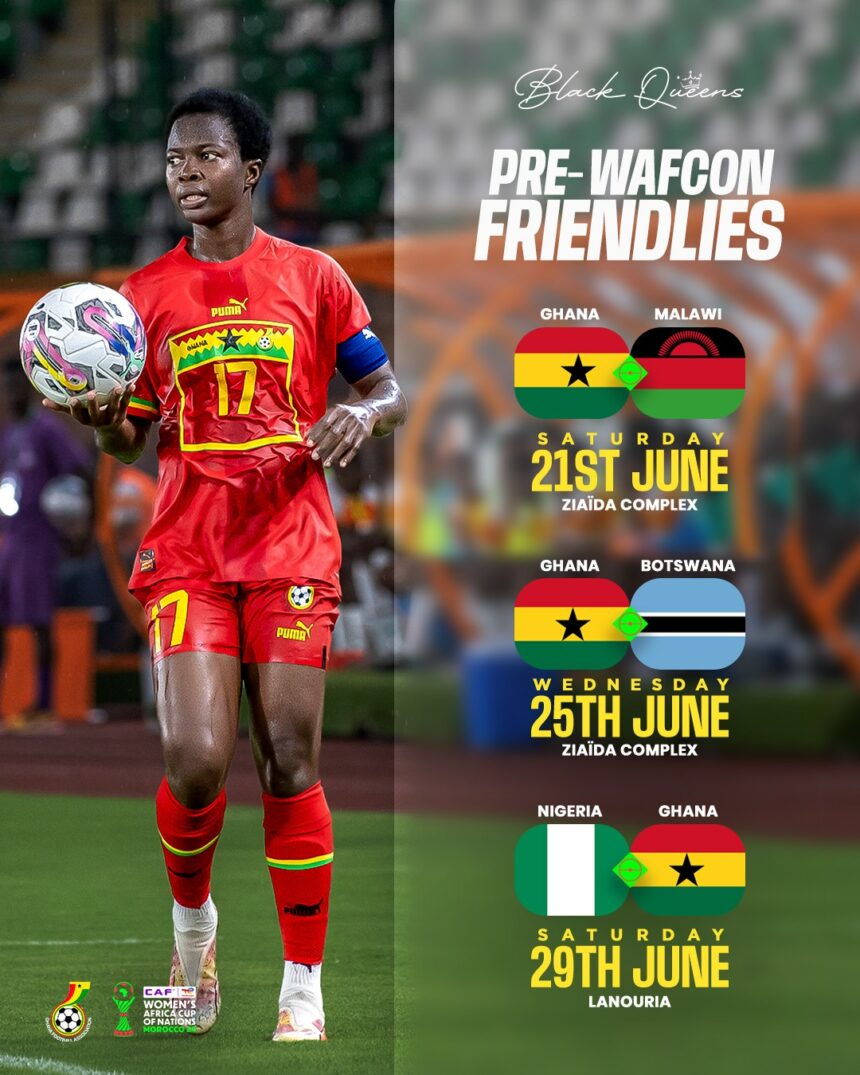 Black Queens to engage in triple Pre-WAFCON friendlies in Morocco