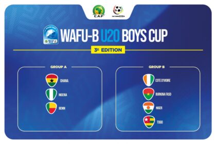 Ghana face Nigeria and Benin in WAFU B U-20 Cup of Nations