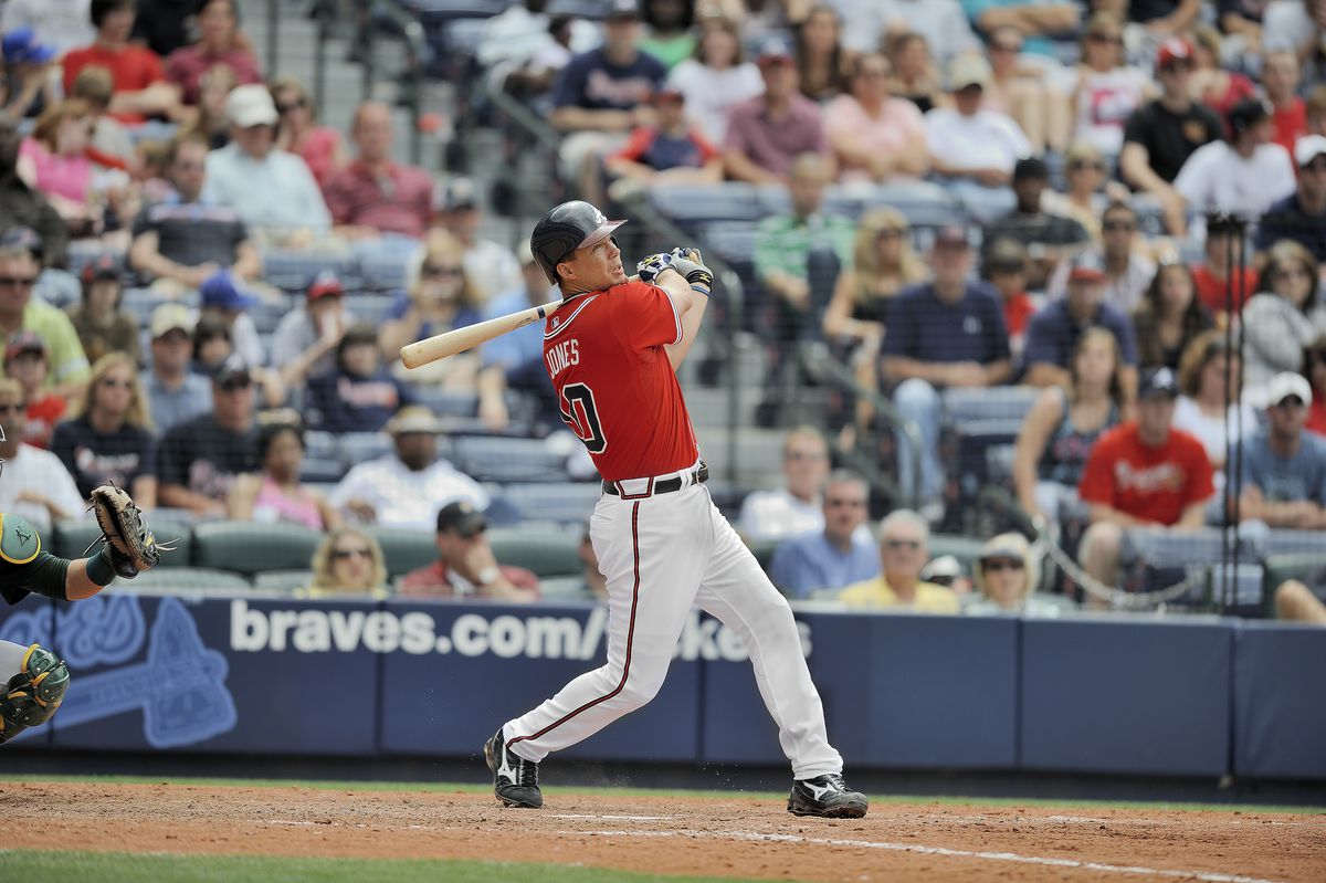 Oakland Athletics v Atlanta Braves