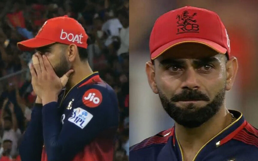 [WATCH] IPL 2025, Final: Virat Kohli down in tears as RCB's trophy wait ends