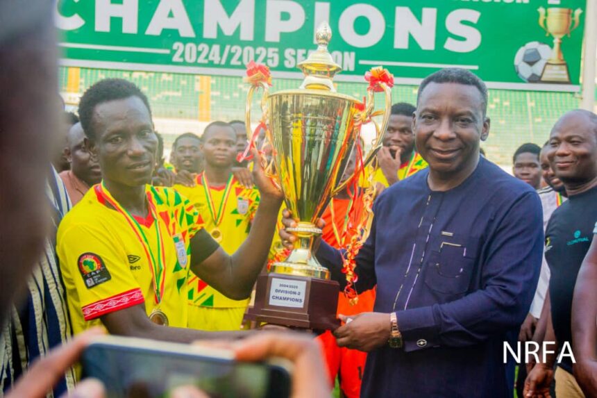 Sankara Nationals FC Crowned Northern Regional Division Two Champions, Clinch Division One League Promotion