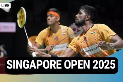 Singapore Open 2025: Satwik-Chirag in men’s doubles semifinal -  HIGHLIGHTS