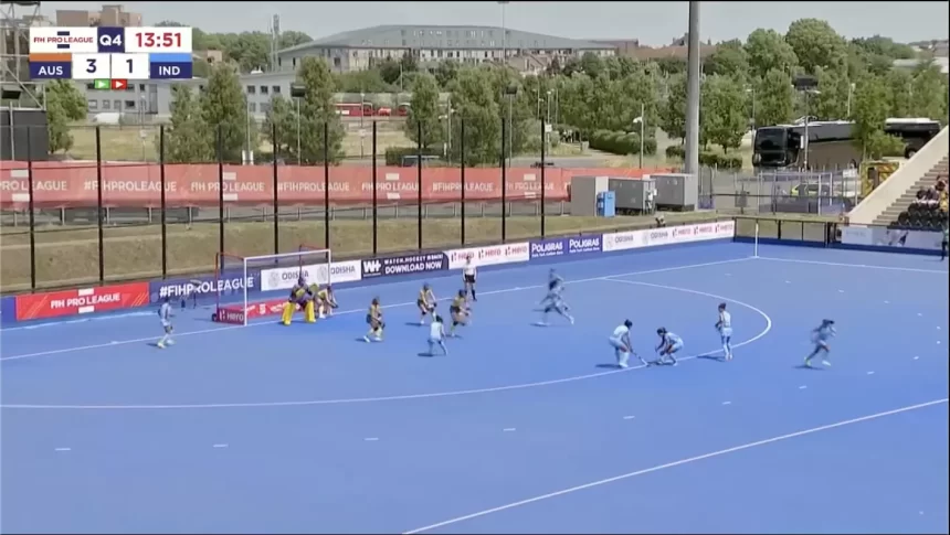 Indian Womens Hockey team go down fighting, lose to Australia in FIH Pro League thriller