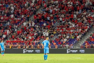 The loss puts India’s Asian Cup qualification hopes in a precarious position after Singapore won their tie against Bangladesh 2-1 and are now joint leaders with Hong Kong. (AIFF-X)