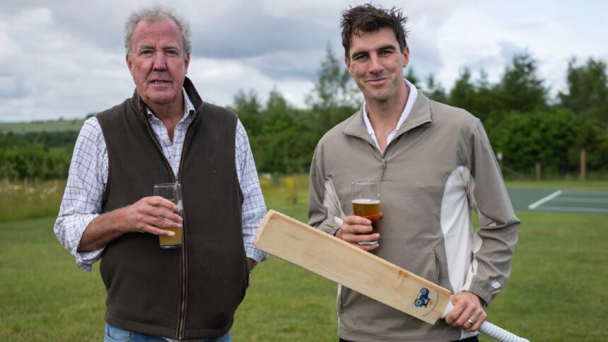 Australia captain Pat Cummins was spotted on a X post by famous TV host Jeremy Clarkson, saying, "Hey Australia, look who I've stolen." (X)