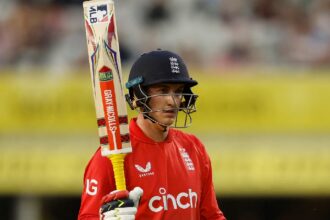Harry Brook has started his England white-ball captaincy with six consecutive wins. (Reuters)