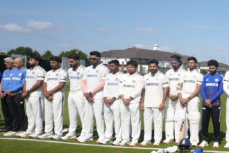 India A vs India Ahmedabad plane crash