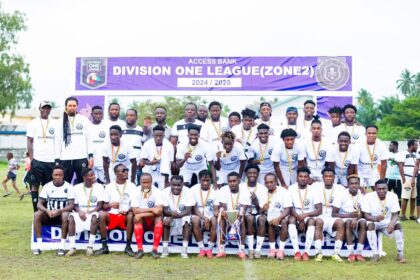 Swedru All Blacks crowned Access Bank Division One Zone League Two Champions