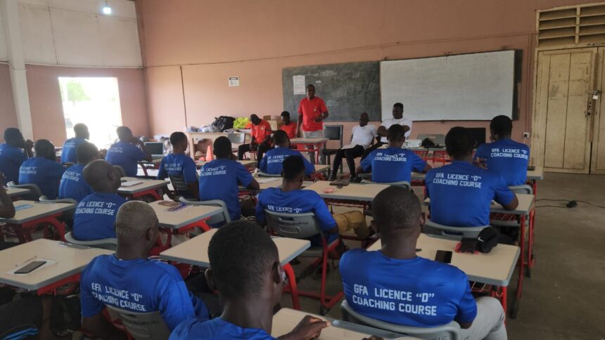 GFA commences Free Licence D Coaching Course in Upper East Region
