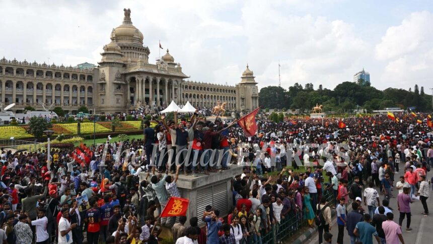 RCB stampede