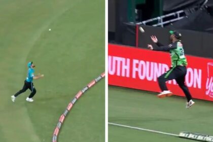 MCC's new cricket fielding law change will prevent fielders from "bunny hopping" beyond the boundary ropes. (BBL)