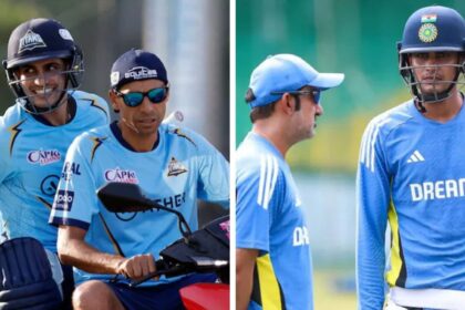 Speaking to Dinesh Karthik, Gill was asked how he has to adapt to the contrasting styles of both the coaches. (PTI/BCCI)