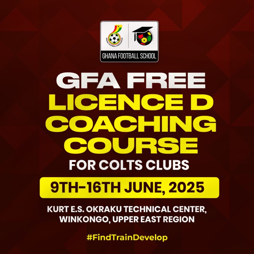 Upper East Region Hosts 2nd Batch of GFA Free License D Coaching Course for Colts Coaches