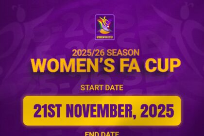 2025/26 Women’s FA Cup kicks start on November 21