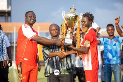 Berekum Arsenal FC Secure BARFA Super Middle League Crown and Division One Promotion