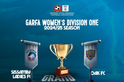 WOMEN'S FOOTBALL: Oak FC to Battle Sissamba Ladies for GA RFA Women’s Division One Supremacy