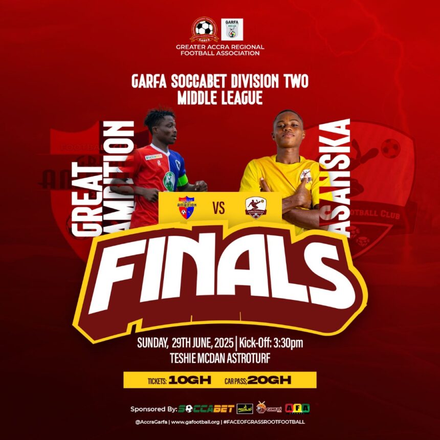 Great Ambition FC to Face Asanska FC in GA RFA Division One League Playoff Final