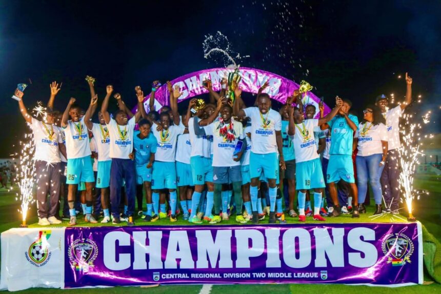 Police National FC Crowned Central Region Division Two Champions, Earn Division One Promotion
