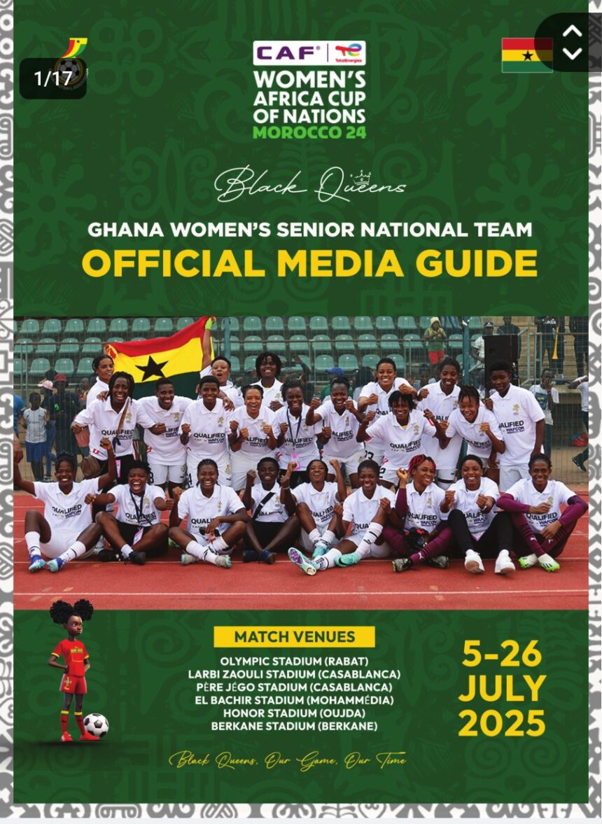 Black Queens Media Guide for TotalEnergies Women's Africa Cup of Nations in Morocco