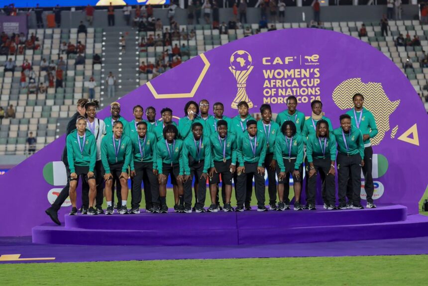 Black Queens mount WAFCON podium to receive well-deserved bronze medals