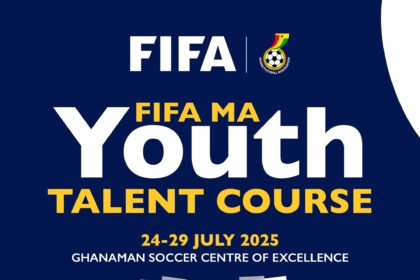 FIFA Male Young Talent Course set to begin July 24 at GSCE